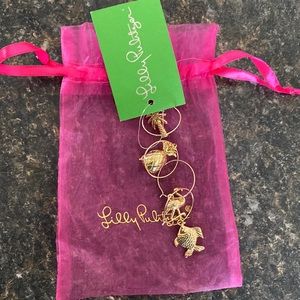 Lilly pukitzer wine charms